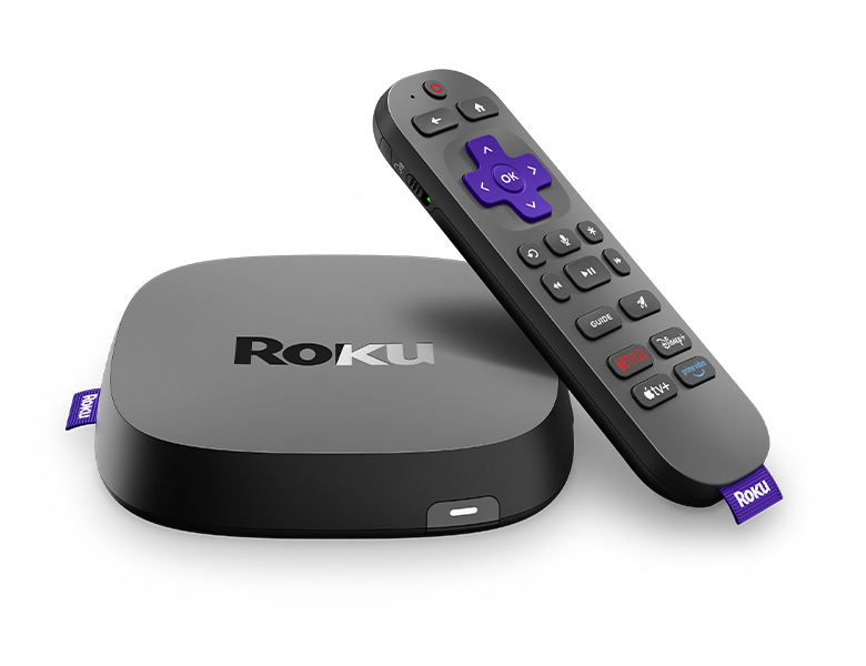 Roku Ultra streaming player and remote