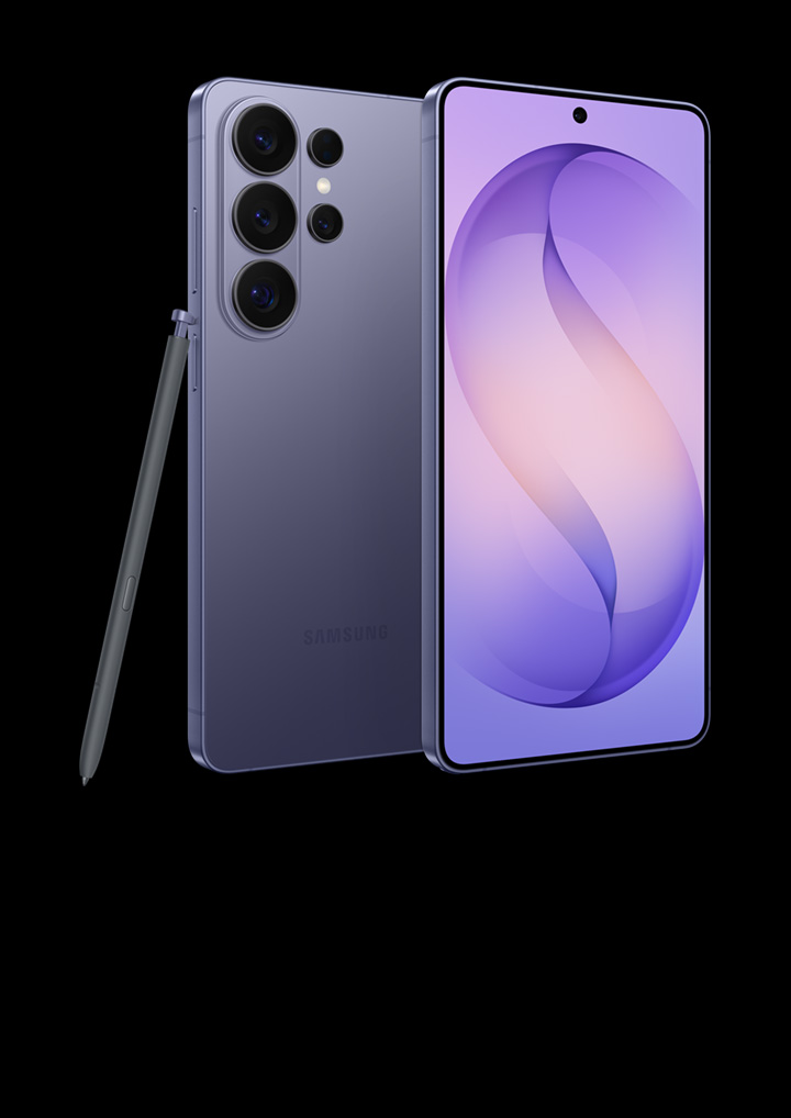 Samsung Galaxy S26 Ultra in violet